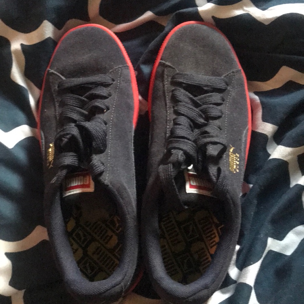 Blue Suede Pumas